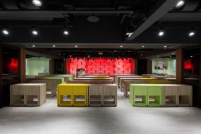 最新輕工業風格辦公室裝飾實景圖