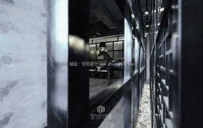 輕工業風格辦公室裝飾設計效果圖