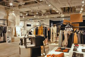 韓國服裝店設計裝修圖片
