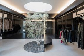 個(gè)性服裝店裝修高清效果圖