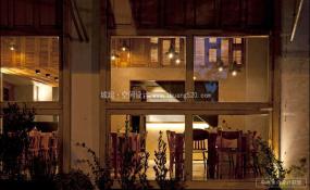 咖啡西餐廳裝飾設計效果圖