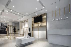 潮流美發店裝修效果圖片