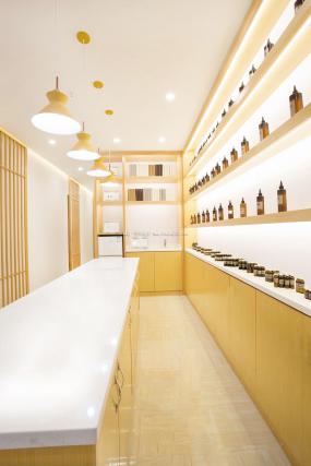 國外美發店裝修效果圖片