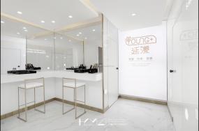 連鎖美發店裝修高清效果圖
