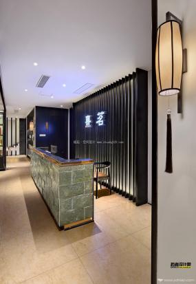 高檔現代茶館裝修效果圖