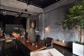 最新美發店裝飾實景圖