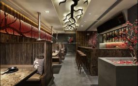 火鍋店裝修設計效果圖