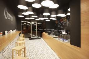快餐店裝修設計效果圖片