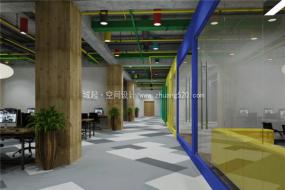 工業(yè)風格辦公室設計效果圖