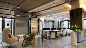 最新工業風格辦公室裝修設計效果圖