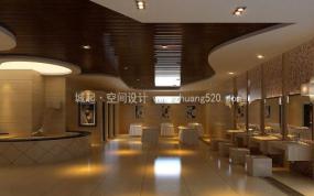 主題足浴店裝修辦公室裝修設計效果圖