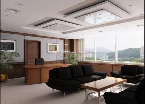 高端大氣風(fēng)格辦公室設(shè)計(jì)裝飾效果圖