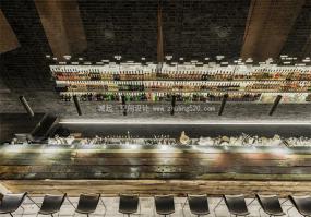 簡約風格餐飲店裝修效果圖片