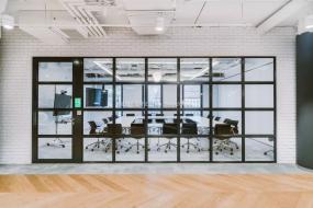 簡約辦公室燈具裝修方案設計圖片