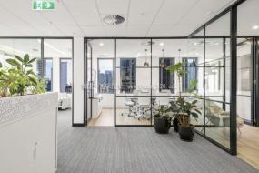 普通企業辦公室室內裝飾裝修設計效果圖