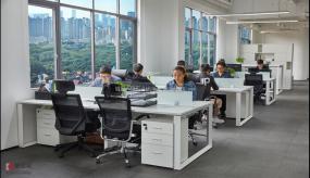 辦公室室內簡單裝修實景圖片