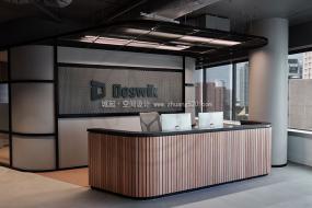 上海現代簡約辦公室裝修實景圖