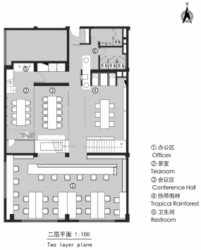辦公樓工業風裝修圖片效果圖