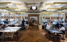 150平方loft辦公復式設計