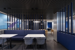 綠色環保科技企業辦公室設計實景